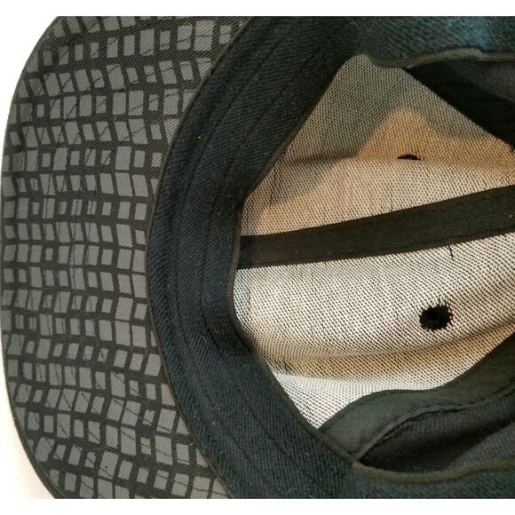 Vestal Fitted Cap Embroidered Black Logo One Size Fit Most Baseball Hat - Picture 4 of 6